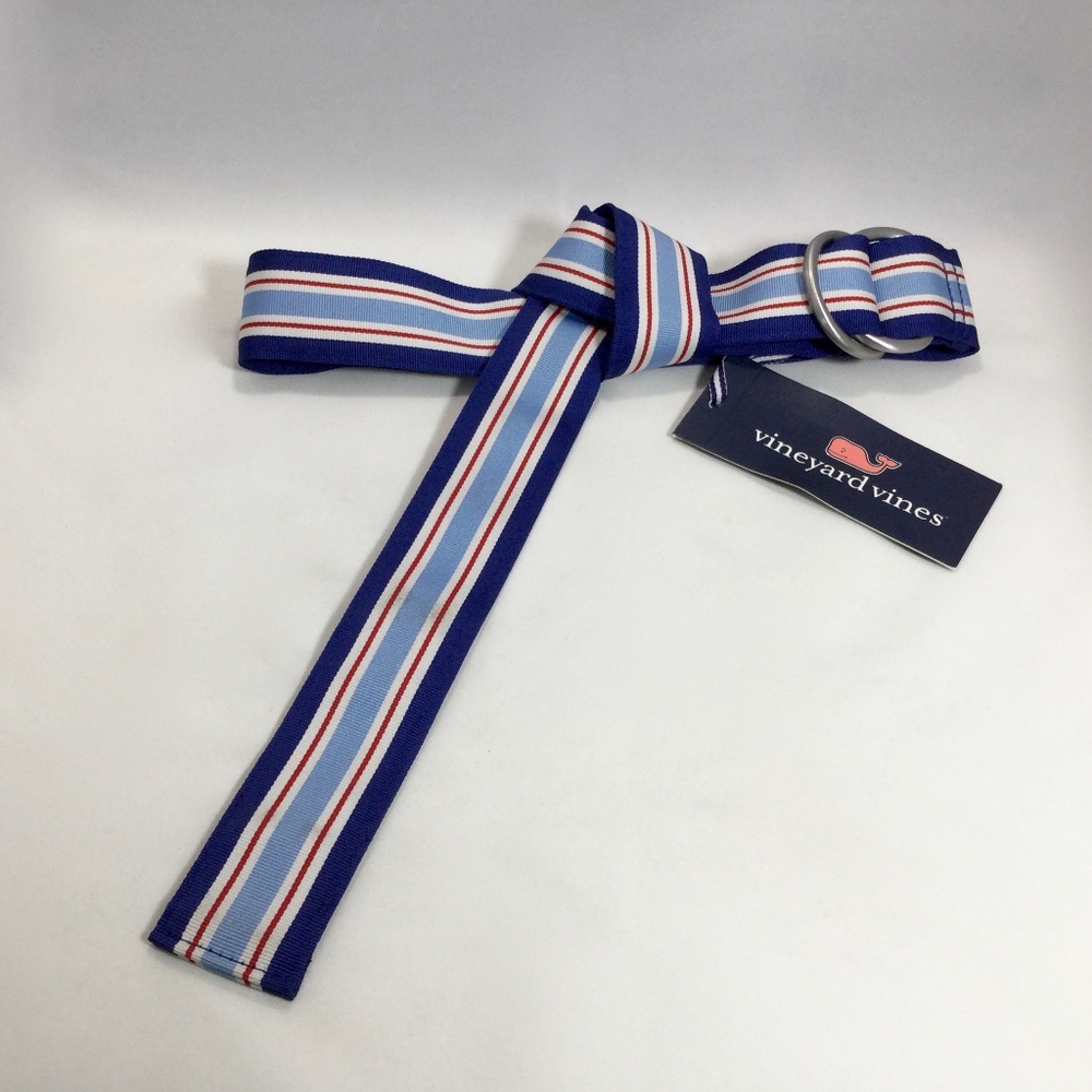 Vineyard Vines Menemsha Stripe Belt size S